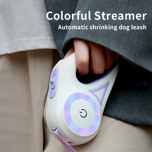 Retractable Dog Leash with Collar: Automatic Traction for Small & Medium Dogs