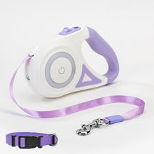 Retractable Dog Leash with Collar: Automatic Traction for Small & Medium Dogs